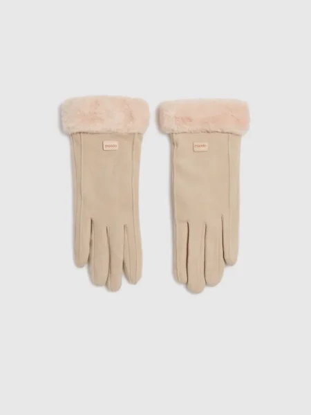 Mănuși Moodo bej