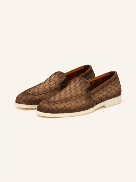 Santoni Kapcie Malibudama braun