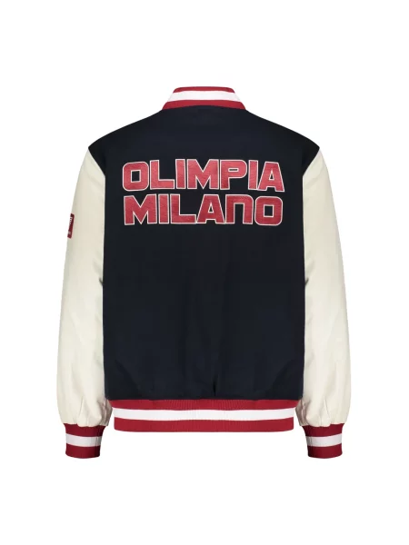 Kurtka bomber Emporio Armani Ea7 wełniany