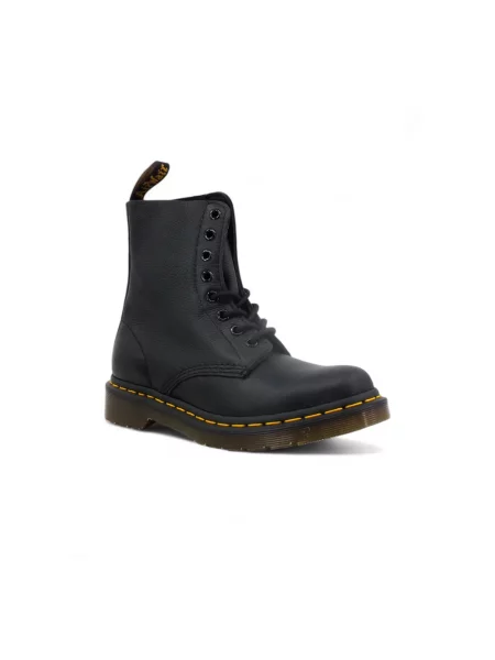 Botki Dr. Martens sznurowane skórzane czarne