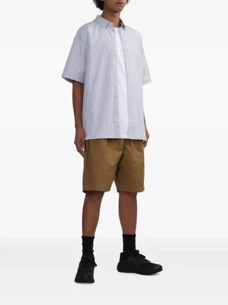 Dryžuotas dryžuoti marškiniai Comme Des Garçons Homme mėlyna