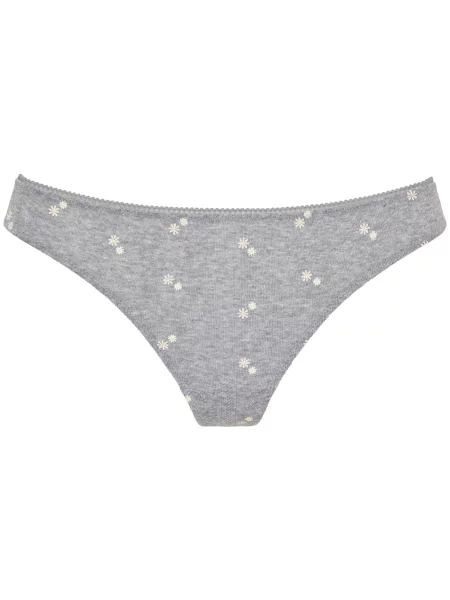 LSCN by LASCANA Tanga deschis / galben deschis / gri amestecat bej