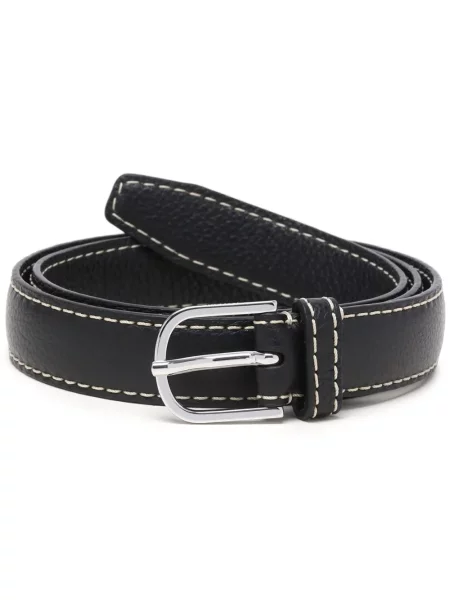 Curea Toteme din piele negru
