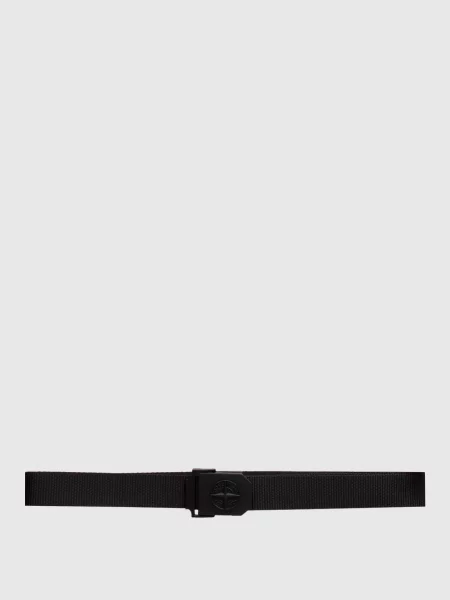 Ремень Stone Island с ремешками черный