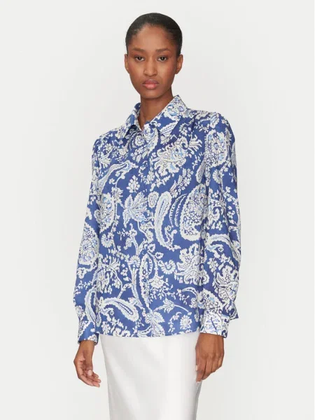 Luisa Spagnoli Cămașă Bonifico albastru