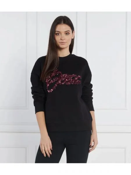 BOSS BLACK Hanorac Ecaisa_Logo negru