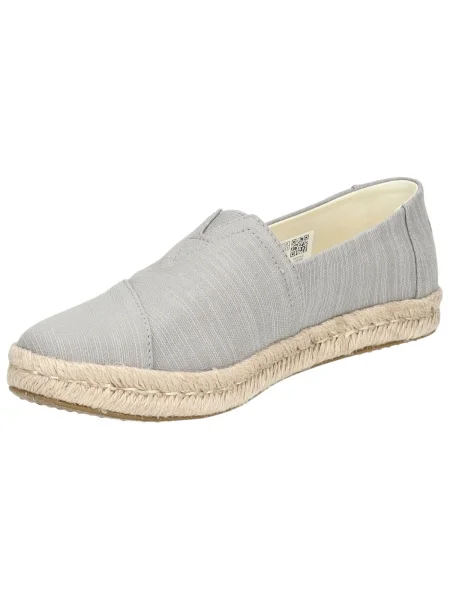TOMS Espadrilky Alpargata Rope sivá