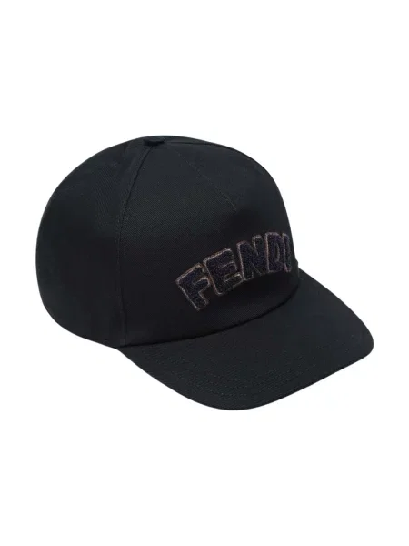 Czapka z daszkiem Fendi niebieska