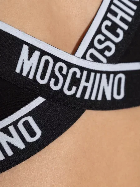 Сутиен Moschino с принт черно