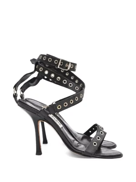Sandále Manolo Blahnik čierna