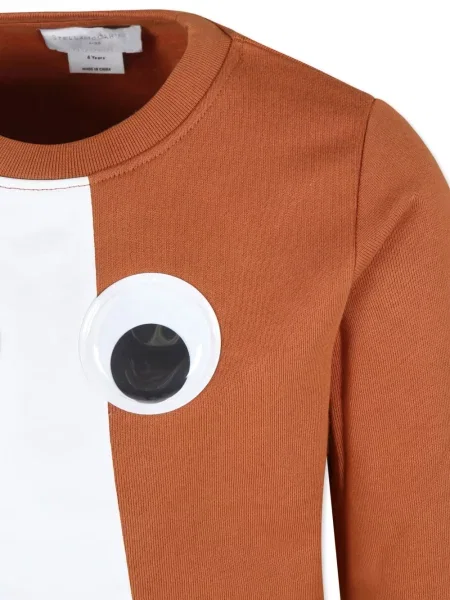 Bluza dziecięca Stella Mccartney brązowa