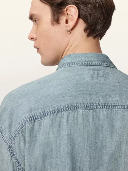 Джинсовая рубашка Allsaints