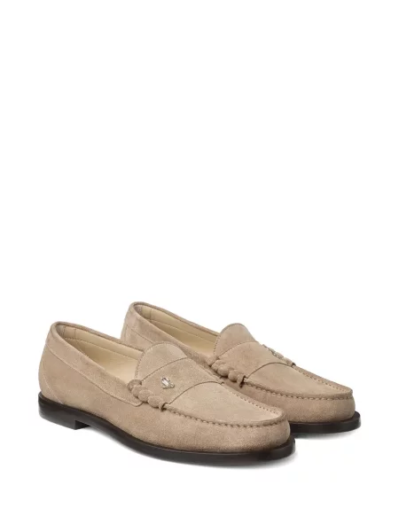 Pantofi loafer Jimmy Choo maro