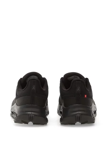Sneakerși On impermeabile negru
