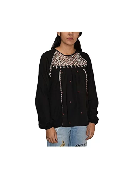 Bluzka Pepe Jeans czarna