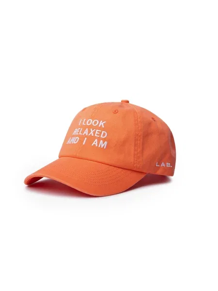 Hatline Lab Kšiltovka Lowkey' oranžová