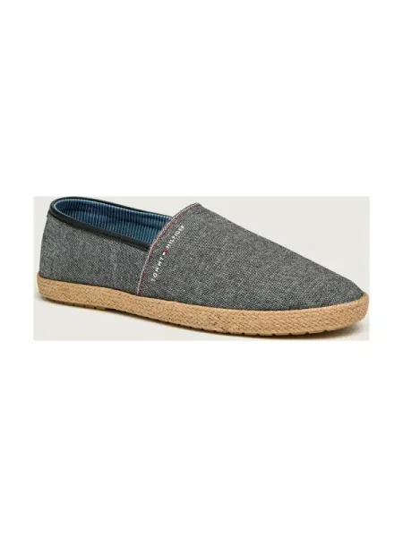 TOMMY HILFIGER Espadrile negru