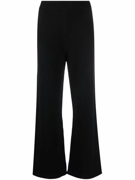 Pantaloni Paula din cașmir negru