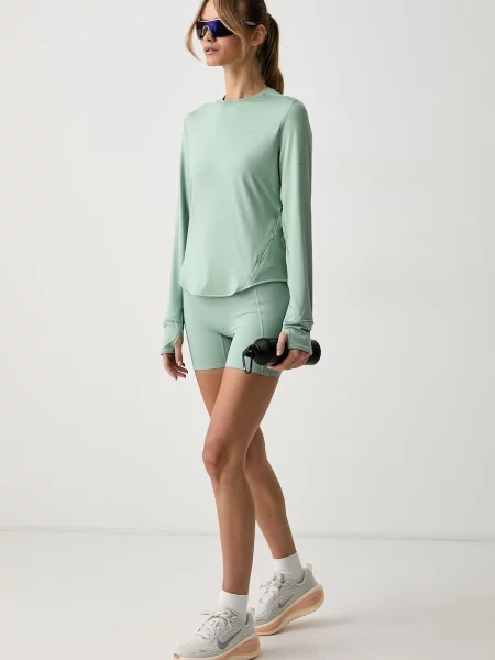 Tricou cu mânecă lungă Nike verde