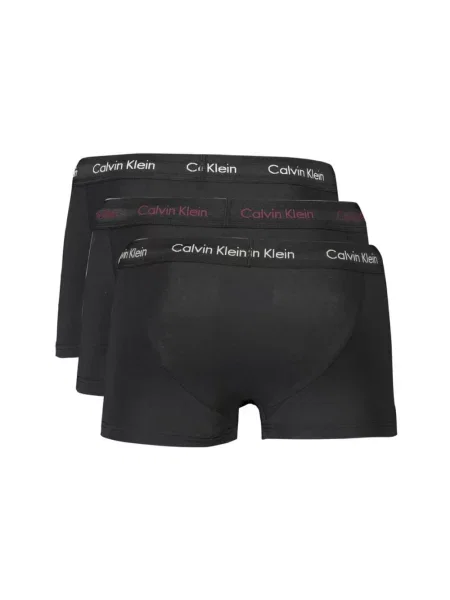 Zestaw majtek Calvin Klein z niską talią czarny