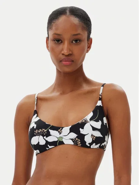 Volcom Góra od bikini Midnight Lily czarny