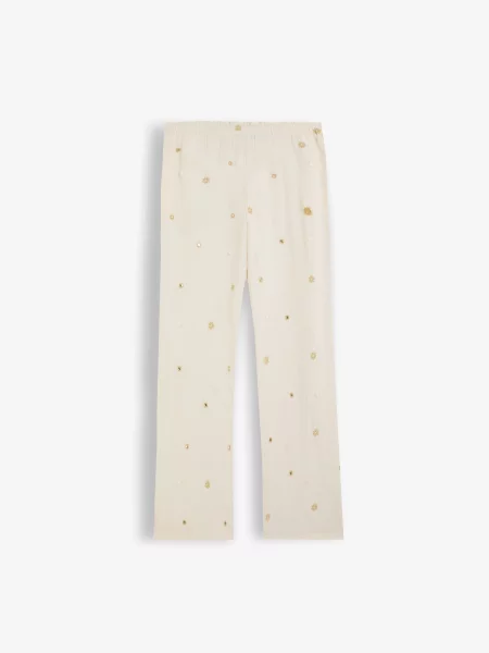Scalpers Pantaloni murdar alb