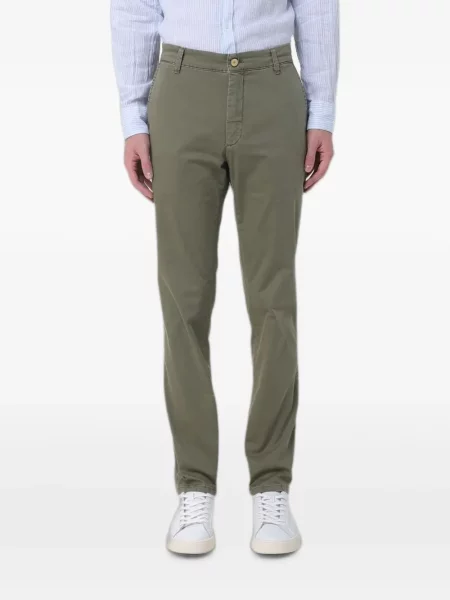 Pantaloni chino Jeckerson stretch verde