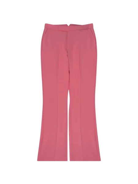 Pantaloni Oscar The Collection evazate roz