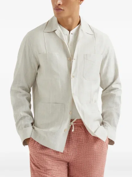 Žakárová košile Brunello Cucinelli