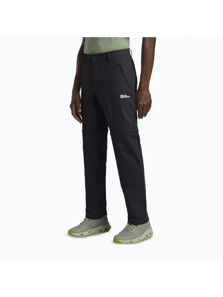 Jack Wolfskin Pico Trail Zip Off pantaloni de trekking phantom pentru bărbați
