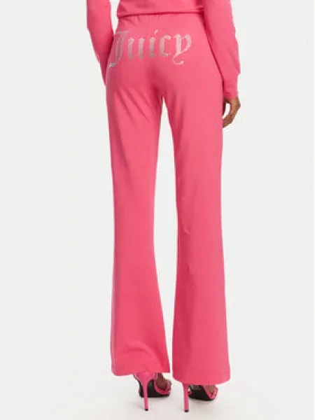 Juicy Couture Sportinės kelnės Apollo Flared Leg rožinė