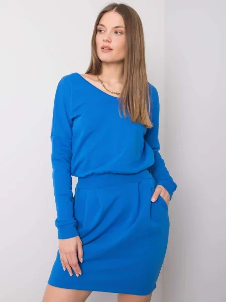 Rochie Fashionhunters de costum albastru