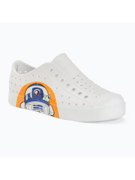 Native Jefferson Block Jr детски маратонки черупково бяло/черупково бяло/droids bff бяло