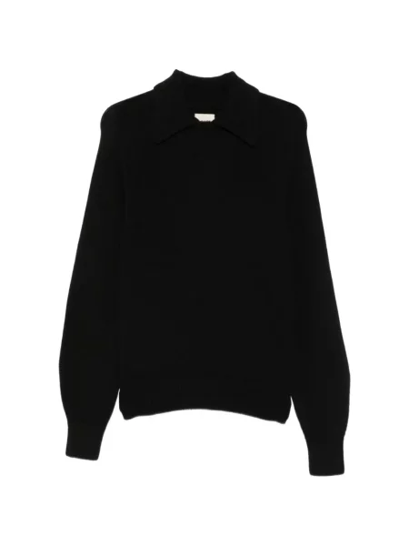 Gulerat pulover Khaite negru