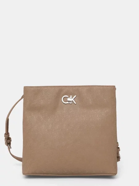 Чанта Calvin Klein кафяво
