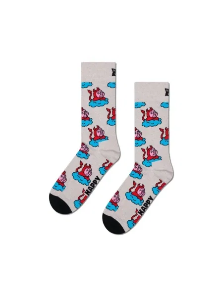 Ponožky Happy Socks béžová