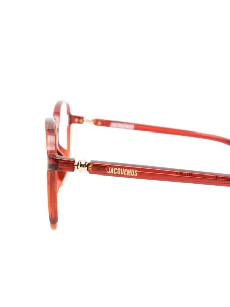 Ochelari de soare Jacquemus roșu