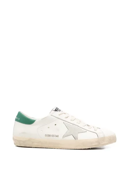 Sneakerși Golden Goose din piele alb