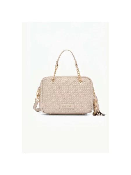 Geanta crossbody Valentino din piele bej