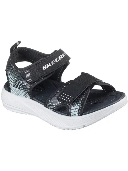 Sandały dla dzieci Skechers Microspec splash czarne