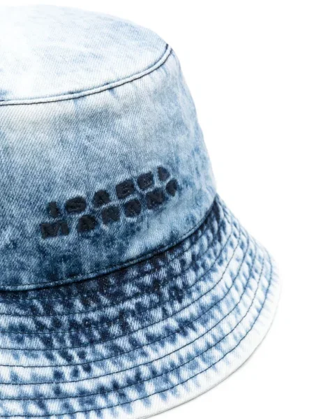 Siuvinėta skrybėlė Isabel Marant mėlyna