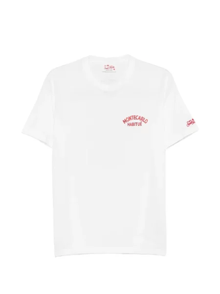 Tricou Mc2 Saint Barth cu imagine alb
