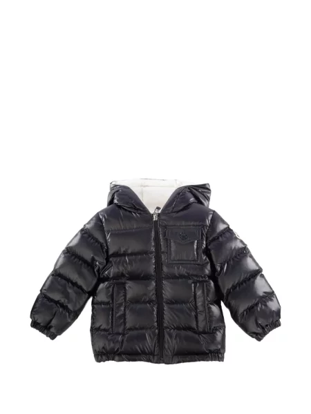 Kurtka dziecięca Moncler Enfant niebieska