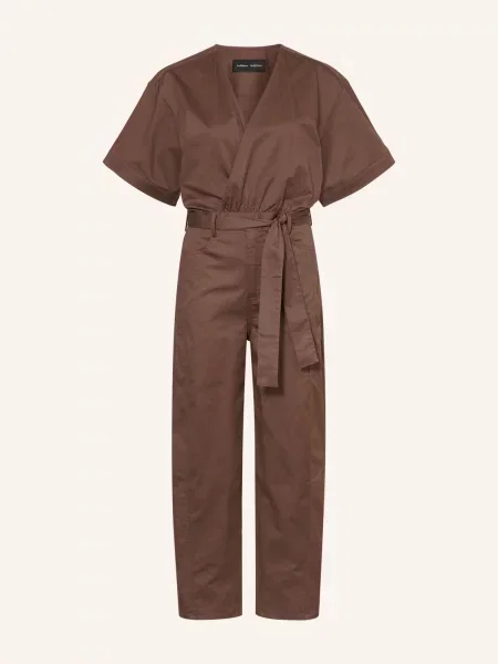 Inwear Overal Gabbyiw Se Zavinováním hnědá