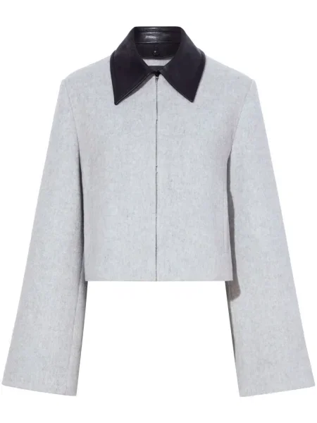Geanta de piele Proenza Schouler gri
