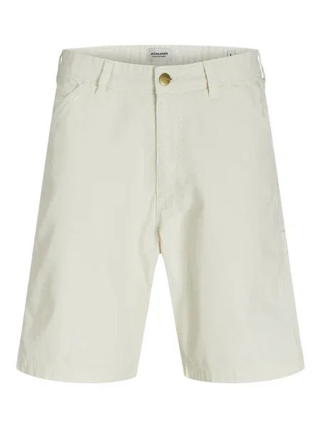 JACK & JONES Pantaloni JPSTTONY coajă de ou alb