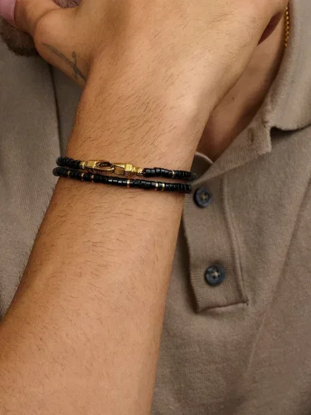 Brăţară Nialaya Jewelry negru