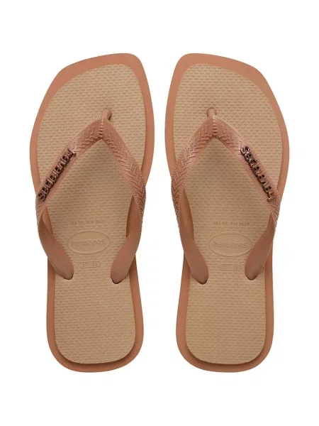 Top Havaianas beżowy
