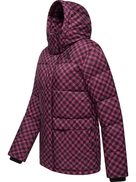 Ragwear Funkcionális dzseki Wikesh rózsaszín fekete