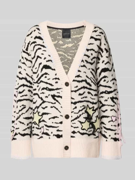 Kurtka z dzianiny z listwą guzikową Marc Cain